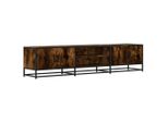 Syfax™ Mobile Porta Tv Rovere Fumo 180X35X41 Cm In Truciolato