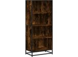 Syfax™ Libreria Rovere Fumo 60X35X139 Cm In Truciolato