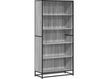 Syfax™ Libreria Grigio Sonoma 80,5X35X170,5 Cm In Truciolato