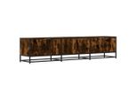 Syfax™ Mobile Porta Tv Rovere Fumo 180X35X41 Cm In Truciolato