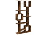 Syfax™ Libreria Rovere Fumo 92X29X188 Cm In Legno Multistrato