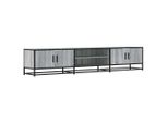 Syfax™ Mobile Porta Tv Grigio Sonoma 210X35X41 Cm In Truciolato
