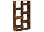 Syfax™ Libreria Rovere Fumo 100X33X175 Cm In Legno Multistrato