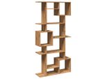 Syfax™ Libreria Rovere Artigianale 92X29X188 Cm In Legno Multistrato