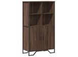 Syfax™ Credenza Rovere Marrone 79,5X35,5X137,5 Cm In Legno Multistrato