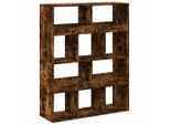 Syfax™ Libreria Rovere Fumo 100X33X125,5 Cm In Legno Multistrato