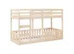 Syfax™ Letto A Castello 75X190 Cm In Legno Massello Di Pino
