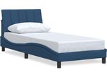 Syfax™ Giroletto Senza Materasso Hanko Blu 80X200 Cm In Tessuto