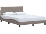 Syfax™ Giroletto Senza Materasso Hanko Tortora 120X200 Cm Tessuto