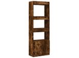 Syfax™ Credenza Rovere Fumo 63X33X180 Cm In Truciolato