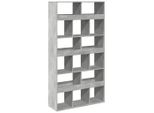 Syfax™ Libreria Grigio Cemento 100X33X187,5 Cm In Truciolato