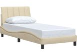 Syfax™ Giroletto Senza Materasso Hanko Crema 80X200 Cm In Tessuto