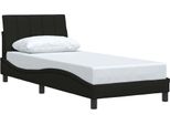 Syfax™ Giroletto Senza Materasso Hanko Nero 80X200 Cm Tessuto