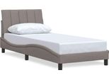 Syfax™ Giroletto Senza Materasso Hanko Tortora 80X200 Cm Tessuto