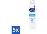 Sanex Dermo - Deodorante Spray - Ipoallergenico - Antitraspirante - 150 Ml - Confezione Risparmio - 5 Pezzi