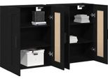 Syfax™ Mobile A Muro 2 Pcs Legno Vecchio 69,5 X 34 X 90 Cm