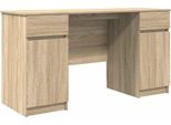 Syfax™ Scrivania Rovere Sonoma 140 X 49 X 76 Cm Legno Multistrato