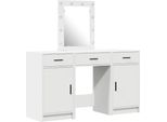 Syfax™ Tavolo Da Trucco Bianco 50 X 41 X 135 Cm Legno Multistrato
