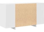 Syfax™ Credenza Bianco 135 X 41 X 75 Cm Legno Multistrato