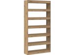 Syfax™ Armadio Per Libri Rovere Nero 100 X 30 X 198 Cm