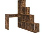 Syfax™ Scrivania Ad Angolo Rovere Fumé 101,5 X 149,5 X 149,5 Cm