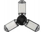 Kraft&Dele Plafoniera Led Per Officina 80 W, Pieghevole - KD3483
