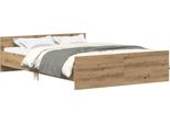 Syfax™ Giroletto Senza Materasso Rovere Artigianale 150X200Cm