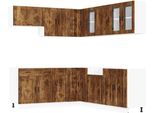 Syfax™ Set Mobili Da Cucina 11 Pz Porto Rovere Fumo In Truciolato