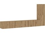 Syfax™ Mobili Tv A Parete 3 Pz Rovere Artigianale In Legno Multistrato