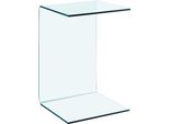 Syfax™ Tavolino Di Servizio 40X40X60 Cm In Vetro Temperato
