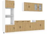 Syfax™ Set Mobili Da Cucina 7 Pz Kalmar Rovere Artigianale Truciolato