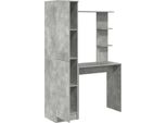 Syfax™ Scrivania 2 Pcs Grigio Cemento