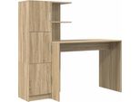 Syfax™ Scrivania 2 Pcs Rovere Sonoma