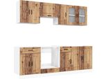 Syfax™ Set Mobili Da Cucina 8 Pz Kalmar Legno Vecchio In Truciolato