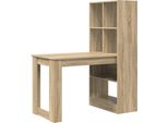 Syfax™ Scrivania Rovere Sonoma 122 X 67 X 145 Cm Legno Multistrato