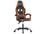 Syfax™ Sedia Da Gaming Nero E Arancione In Pelle Finta