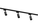Set Semplice 1 M Di Binario Elettrificato Con Riflettori Neri Monofase 3551 Zuma Line