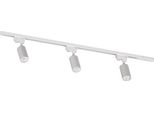 Kit Binario Bianco Da 1 M Con Faretti 1 Fase 3553 Zuma Line