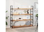 Syfax™ Ripiano A Parete 160X30X4Cm Legno Massello Acacia Rifinito Olio