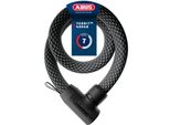 Lucchetto A Catena Abus Yarnit 4004K - Lucchetto In Tessuto Leggero Per La Sicurezza Di Biciclette Ed E-Scooter - Lucchetto Flessibile Per Biciclette Con Livello Di Sicurezza 7 - Lunghezza 140 Cm, Nero