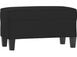 Syfax™ Panca Nera 70X35X41 Cm In Microfibra