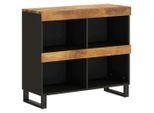 Syfax™ Credenza 85X33X75 Cm In Legno Massello Di Mango