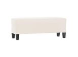 Syfax™ Panca Beige 100X35X41 Cm In Microfibra