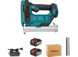 Pistola Sparachiodi Elettrica, Funzionamento A Batteria, Regolazione Della Profondità, 2 Batterie Spina Ue