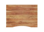 Syfax™ Piano Scrivania 100X80X2,5Cm Rettangolare Legno Massello Acacia