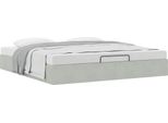 Syfax™ Struttura Letto Pouf Senza Materasso 200X200 Cm In Velluto