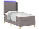 Syfax™ Letto A Molle Con Materasso Talpa 140 X 200 Cm Tessuto