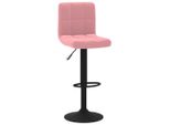 Syfax™ Sgabello Da Bar Rosa In Velluto