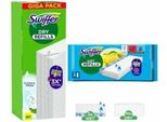 Panni Swiffer Wet & Dry Per La Pulizia Dei Pavimenti 90 Asciutti + 3 Bagnati
