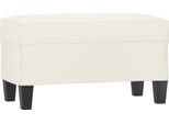 Syfax™ Panca Crema 70X35X41 Cm In Pelle Finta
